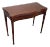 George III Mahogany Card Table For Sale