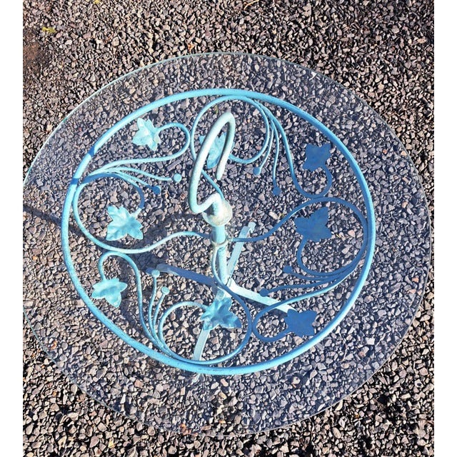 1950s Patio Side Table Attributed to Salterini For Sale - Image 4 of 6