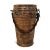 Vintage India Wood Water Pot For Sale - Image 4 of 5