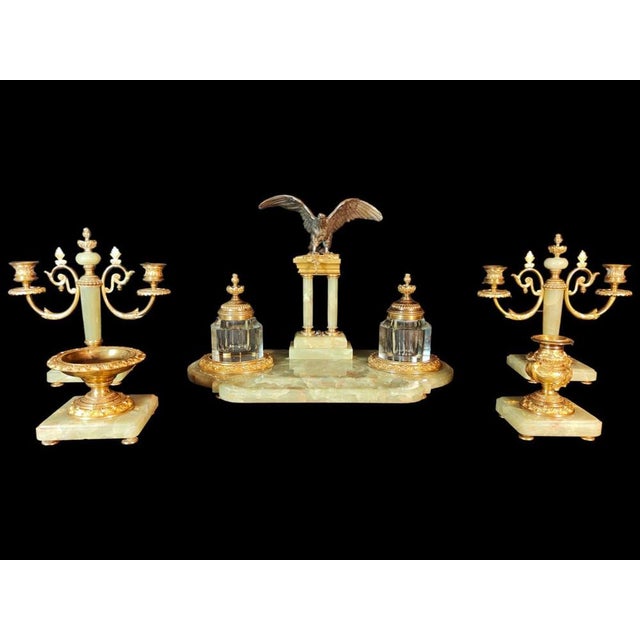 19th Century Inkwell Onyx For Sale - Image 16 of 17