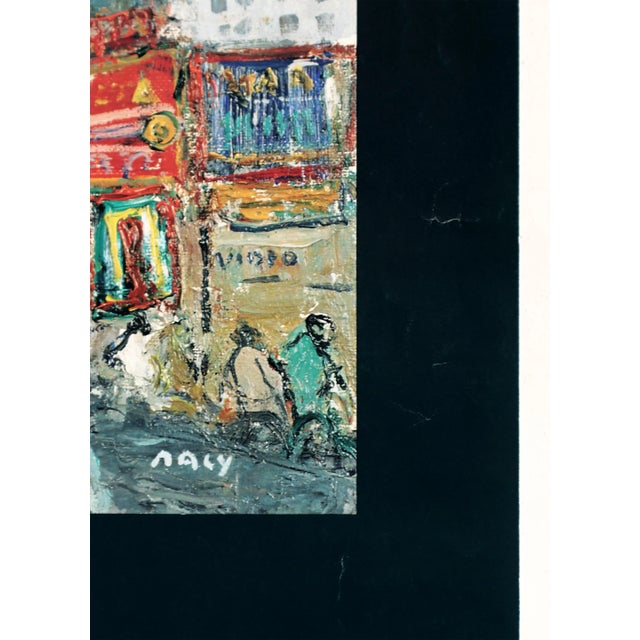 Paper 1990 French Exhibition Poster, Michel Maly at Galerie 26 (Paris) For Sale - Image 7 of 8