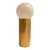 1950s Mid-Century Modern Brass Cylinder Lamp For Sale
