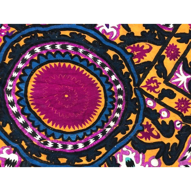 Uzbek Suzani Embroidery For Sale - Image 17 of 18