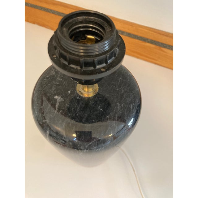 1980s Post Modern Marble Table Lamp For Sale - Image 9 of 11