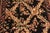 Shabby Chic 1990's Trellis Abusson Pak-Persian Black/Gold Wool Rug - 3'0'' X 4'11'' For Sale - Image 4 of 9