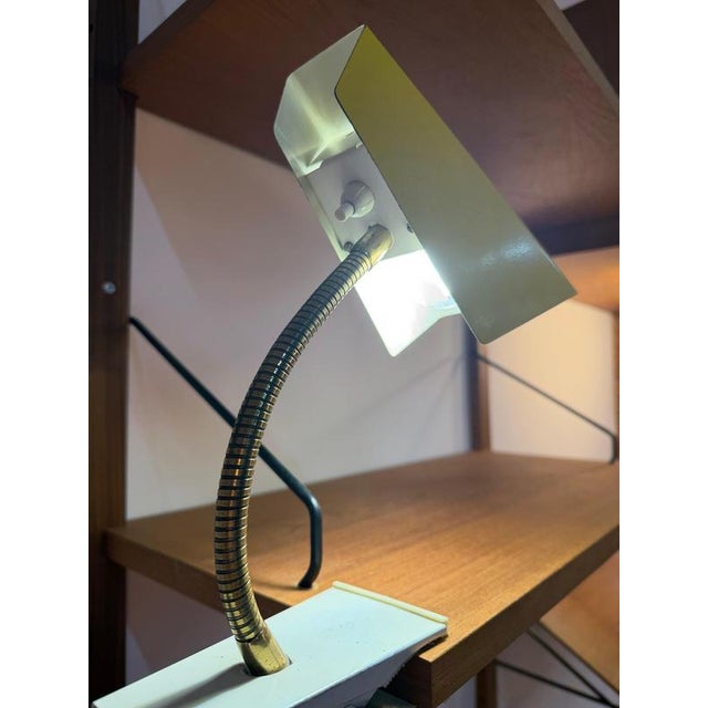 Gold Yellow Gold Clamp Lamp by Hoso For Sale - Image 8 of 11