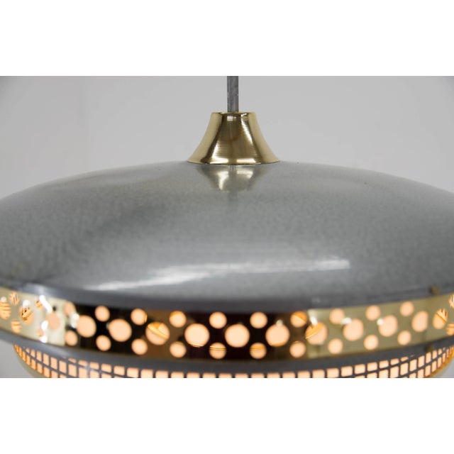 Space Age Mimtal Pendant by Ludib Bratislava, Czechoslovakia, 1960s For Sale - Image 6 of 12