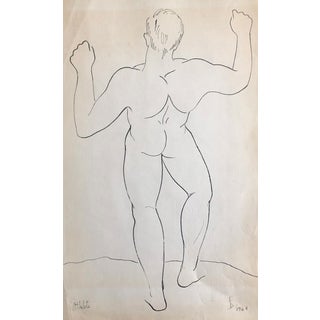 1964 Mid-Century Modern Athlete by James Bone For Sale