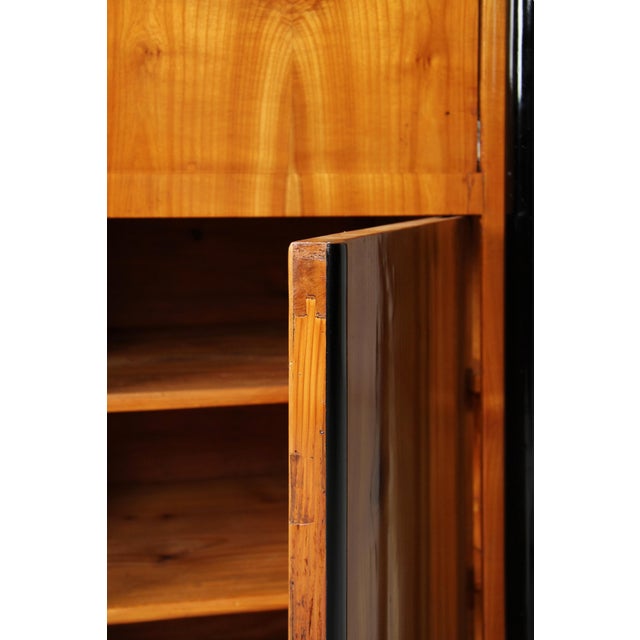 Biedermeier Cherrywood Secretary, 1830s For Sale - Image 6 of 13