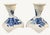 Royal Blue Royal Copenhagen Blue Flower 10/1711 Pair Porcelain Candlesticks Denmark Vintage For Sale - Image 8 of 9