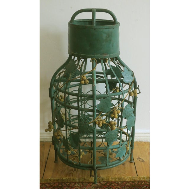 Mid-Century Modern Boho Florentine Vine-Leaf Domed Wine Rack, 1960s For Sale - Image 18 of 18