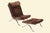 1960s Attributed to Arne Norell "Ari" Chrome & Brown Velvet Lounge Chair With Ottoman For Sale In New York - Image 6 of 11