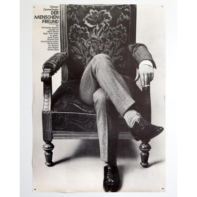 The Philanthropist Original Silkscreen by F+r Grindler, 1970s For Sale - Image 9 of 10