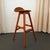 1960s 1960s Scandinavian Modern Teak Leather Model Od61 Bar Stool by Erik Buch For Sale - Image 5 of 9