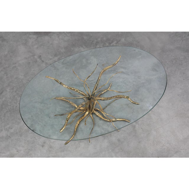 Mid-Century Forged Metal Coffee Table from Salvino Marsura, Italy, 1960s For Sale - Image 13 of 15