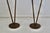 Metal Monumental Stylized Bronze-Finished Metal Gazelle Sculptures-a Pair For Sale - Image 7 of 17