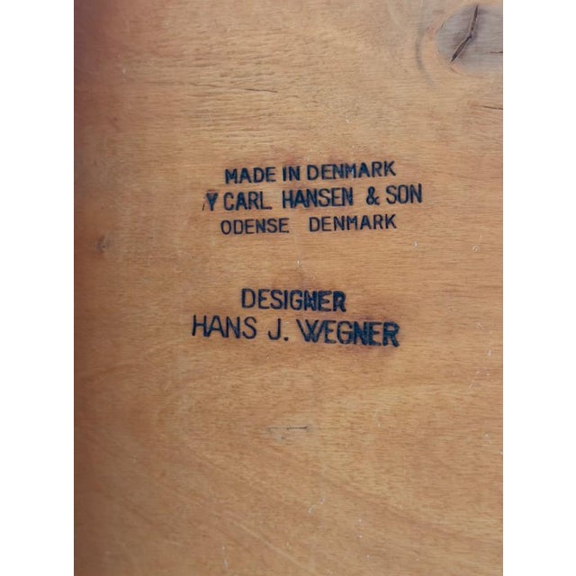 CH29 Sawbuck Dining Chairs by Hans J. Wegner for Carl Hansen & Son, Denmark, 1950s, Set of 4 For Sale - Image 10 of 11