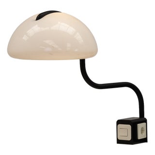 Serpente Table Clamp Lamp by Elio Martinelli for Martinelli Luce, 1970s For Sale