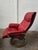 1990s Set of Scandinavian Armchair and Ottoman from Ekornes, 1990s For Sale - Image 5 of 13