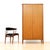 Wood Mid Century Armoire by A. Younger LTD For Sale - Image 7 of 11