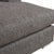 Gray Cenova Set Fabric Corner Sofa and Ottoman in Grey by BoConcept, Set of 2 For Sale - Image 8 of 18