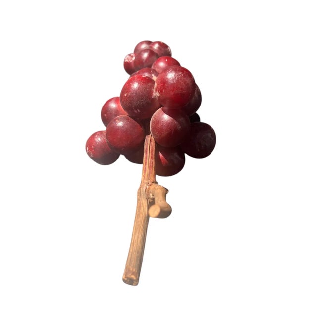 Italian Alabaster Grape Sculpture, 1940s For Sale - Image 9 of 9