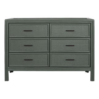 Bermuda Six-Drawer Dresser - Evergreen For Sale