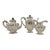 Art Deco Antique Art Deco Sterling Silver L. Maciel Mexican 3 Piece Tea Coffee Set 1935 For Sale - Image 3 of 17