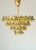 Vintage Murano Glass and Gilt Metal 4-Light Fruit Chandelier, 1970s For Sale - Image 11 of 11