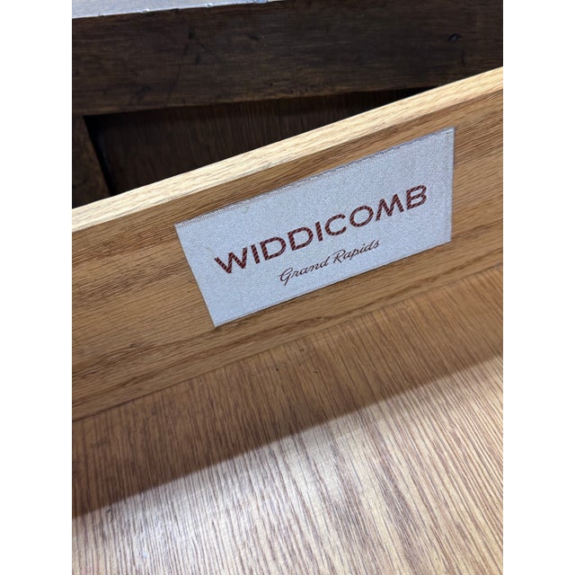 Chocolate Mid 20th Century John Widdicomb Brutalist-Style Sideboard Credenza For Sale - Image 8 of 12