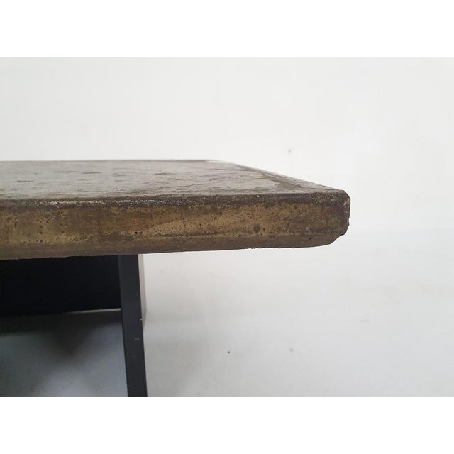 Dutch Stone Coffee Table by Paul Kingma, 1981 For Sale - Image 3 of 14