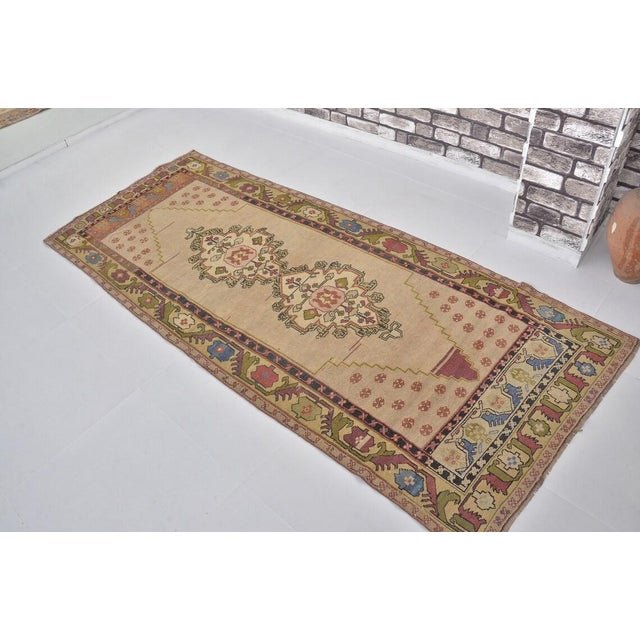 Vintage Wool Home Decor Rug For Sale - Image 4 of 8