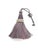 English Amethyst Key Tassel With Looped Ruche For Sale - Image 3 of 11