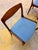 Vilhelm Wohlert Light Blue Upholstered Teak Chairs by Vilhelm Wohlert for Poul JeppesensMöbelfabrik, 1956, Set of 4 For Sale - Image 4 of 11