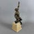 Bronze Sculpture of Satyr on Marble Base, 19th Century For Sale - Image 3 of 17