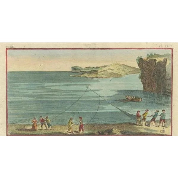 Panckoucke, Maritime Harvest: Illustrated Techniques, 1793, Prints, Set of 2 For Sale - Image 9 of 10