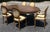 Carved Pedestal Dining Table, Extends Round to Oval With Two Leaves For Sale - Image 12 of 12