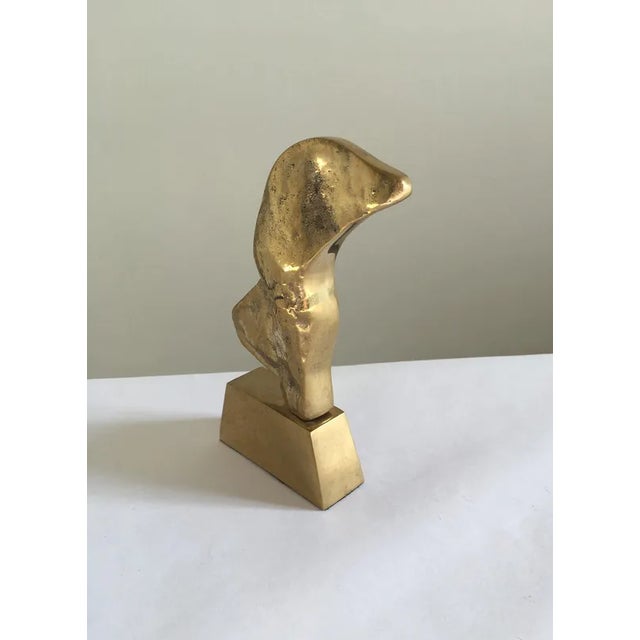 Italian Bronze Abstract Sculpture by Rodica Tanasescu, 1980 For Sale - Image 10 of 13