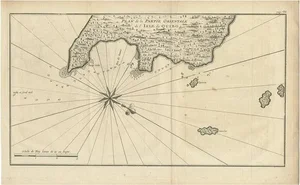 Antique Map of Coiba Island, 1740
