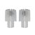 Silver Italian Murano Glass Sconces from Venini, 1960s, Set of 2 For Sale - Image 8 of 8