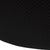 Wood Vintage Circular Pouf in Black Braided Lambskin by LA Design, 2010s For Sale - Image 7 of 10