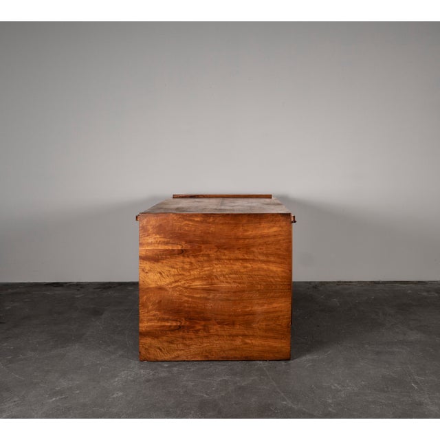 Art Deco Desk in Walnut by Bruno Paul for Veb Deutsche Werkstätten Hellerau, 1930s For Sale - Image 14 of 18