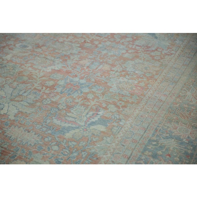 Vintage Distressed Mahal Carpet - 10'5" x 13'9" For Sale In New York - Image 6 of 13