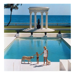 Nice Pool Slim Aarons C Print For Sale