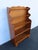 Ethan Allen Solid Maple Shelving Display Cabinet Bookshelf 6910 For Sale - Image 11 of 14