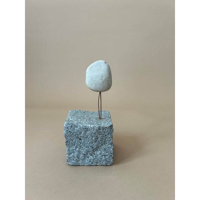 1990s Minimalist Stone Sculpture For Sale - Image 5 of 5