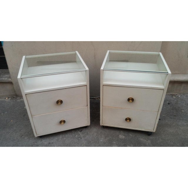 Bedside Tables by Carlo De Carli for Sormani, 1960s, Set of 2 For Sale - Image 13 of 14