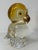 Amber Murano Glass Owl by Zanetti For Sale - Image 4 of 4