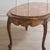 French Coffee Table with Red Marble Top and Curved Wooden Frame For Sale - Image 11 of 13