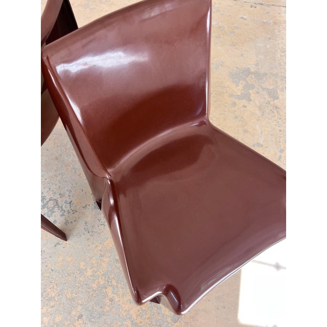 Brown Model BA 1171 Dining Chair by Helmut Bätzner for Bofinger For Sale - Image 10 of 11